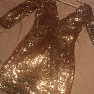 Sparkly sequined dress